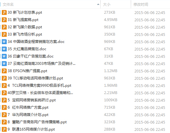 网络传播策划及其他(40)(无私分享)免费下载