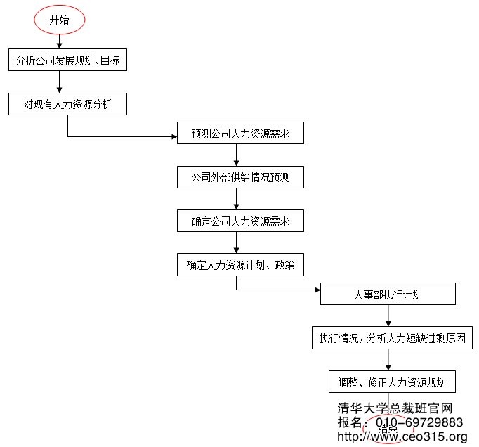 人力资源规划工作流程